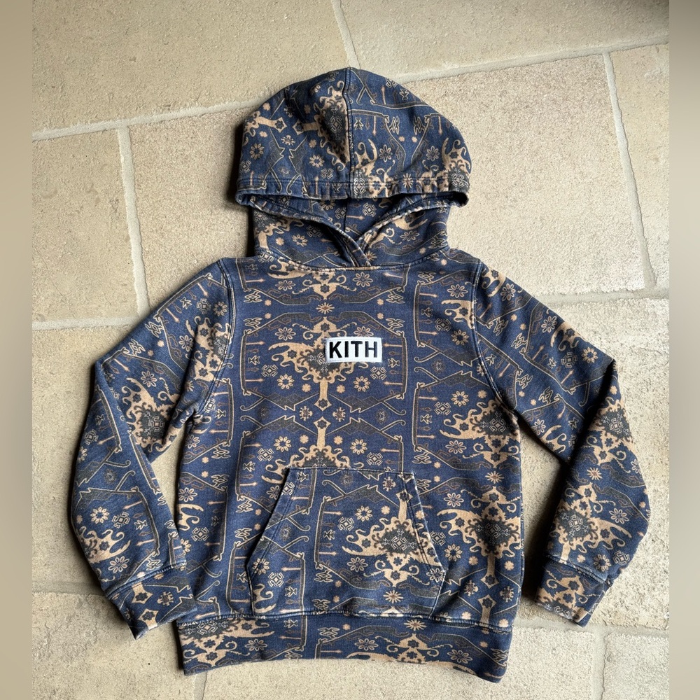 KITH Kids Hoodie Sweatshirt, Size 7